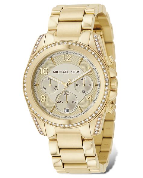 michael kors uhr goöd|Michael Kors gold watches.